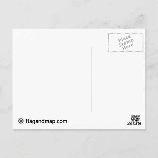 Bahamas Flag Postkarte (Rückseite)