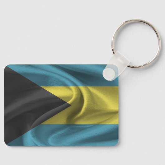 Bahamas Flag Schlüsselanhänger (Vorderseite)