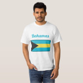 Bahamas Flag T - Shirt (Vorne ganz)