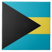 Bahamas Flag Tile Fliese (Vorderseite)