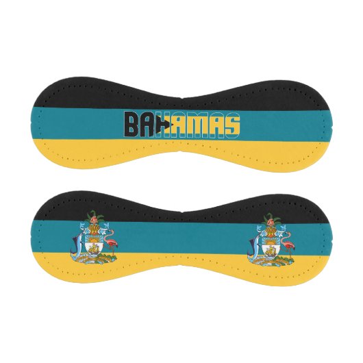 Bahamas Flag und Wappen Patriotisch Baseball (Paneele)