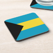 Bahamas Flag Untersetzer (Linke Seite)