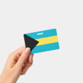 Bahamas-Flagge Ausweis (Handheld)