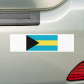 Bahamas-Flagge Autoaufkleber (Auf Auto)