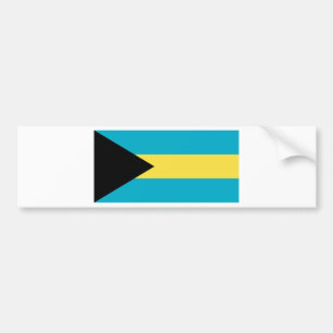 Bahamas-Flagge Autoaufkleber