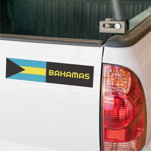 Bahamas-Flagge Autoaufkleber (Auf Lkw)