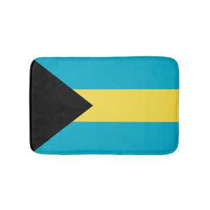 Bahamas-Flagge Badematte
