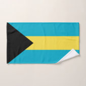 Bahamas-Flagge Badhandtuch Set (Handtuch)