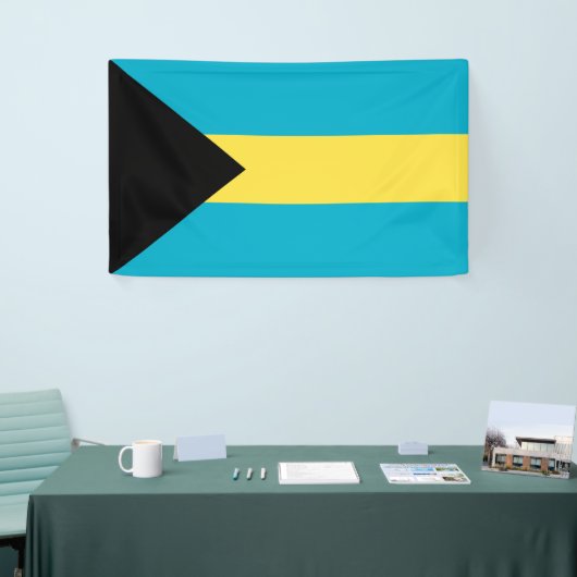 Bahamas-Flagge Banner (Messeveranstaltung)