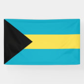 Bahamas-Flagge Banner (Horizontal)