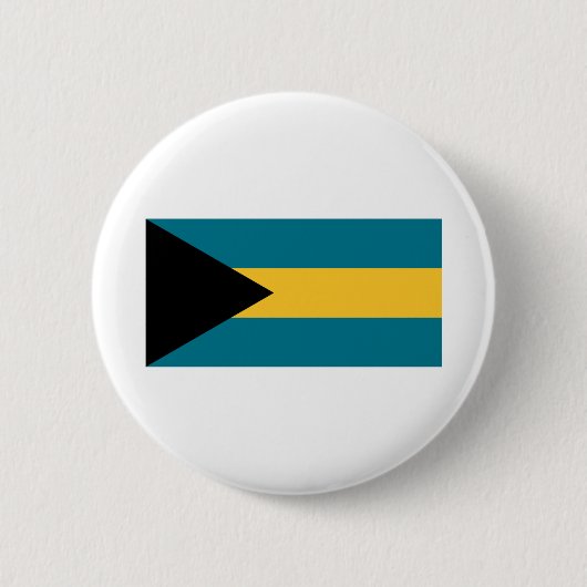 Bahamas-Flagge Button (Vorderseite)