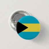 Bahamas-Flagge Button (Vorne & Hinten)