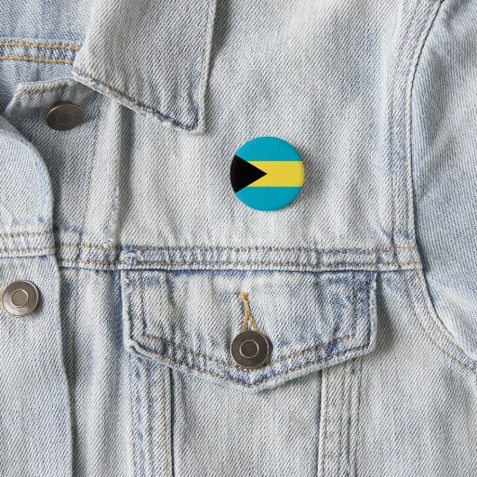 Bahamas-Flagge Button (Beispiel)
