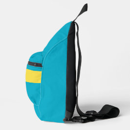 Bahamas-Flagge Crossbody Bag