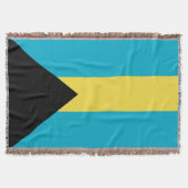 Bahamas-Flagge Decke (Vorderseite)