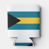 Bahamas-Flagge Dosenkühler (Rückseite)