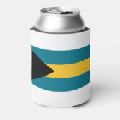 Bahamas-Flagge Dosenkühler (Kanne Rückseite)