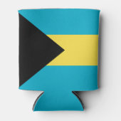 Bahamas-Flagge Dosenkühler (Vorderseite)