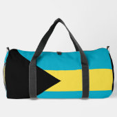 Bahamas-Flagge Duffle Bag (Rückseite)