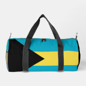 Bahamas-Flagge Duffle Bag (Rückseite)