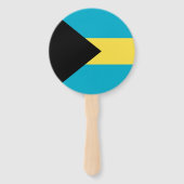 Bahamas-Flagge Fächer (Rückseite)