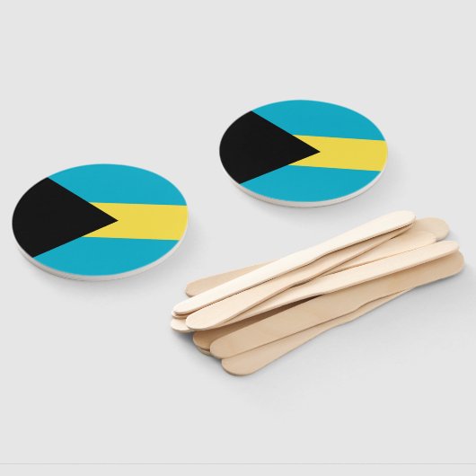 Bahamas-Flagge Fächer (Non-assembled)