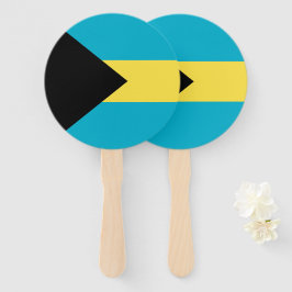 Bahamas-Flagge Fächer