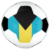 Bahamas-Flagge Fußball (Gedreht)