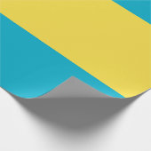 Bahamas-Flagge Geschenkpapier (Ecke)