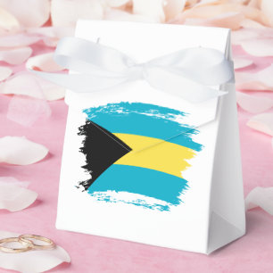 Bahamas-Flagge Geschenkschachtel