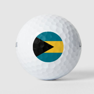 Bahamas-Flagge Golfball