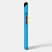 Bahamas-Flagge in Blau, Schwarz und Gelb Case-Mate iPhone Hülle (Rückseite / Links)