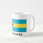 Bahamas-Flagge Kaffeetasse (VorderseiteRechts)
