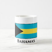 Bahamas-Flagge Kaffeetasse (Mittel)