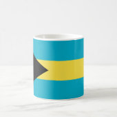 Bahamas-Flagge Kaffeetasse (Mittel)
