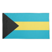 Bahamas-Flagge Kissenbezug (Rückseite)