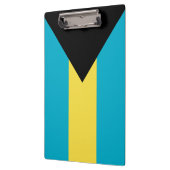 Bahamas-Flagge Klemmbrett (Links)