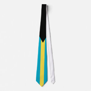Bahamas-Flagge Krawatte