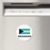 Bahamas-Flagge Magnet (In Situ (Geschirrspüler))
