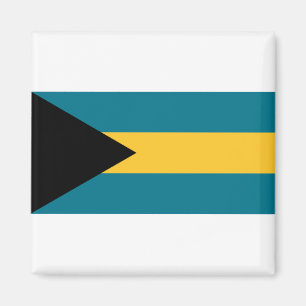 Bahamas-Flagge Magnet