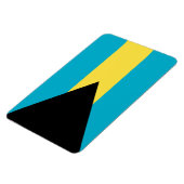 Bahamas-Flagge Magnet (Linke Seite)