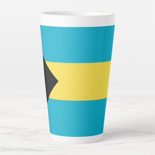 Bahamas-Flagge Milchtasse (Vorderseite)