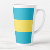 Bahamas-Flagge Milchtasse (Rechts)
