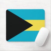 Bahamas-Flagge Mousepad (Mit Mouse)