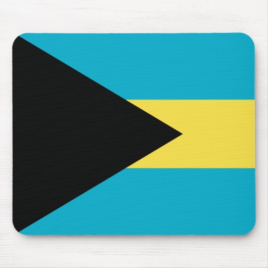 Bahamas-Flagge Mousepad (Vorne)