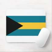 Bahamas-Flagge Mousepad (Mit Mouse)