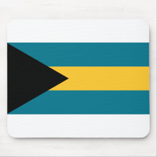 Bahamas-Flagge Mousepad