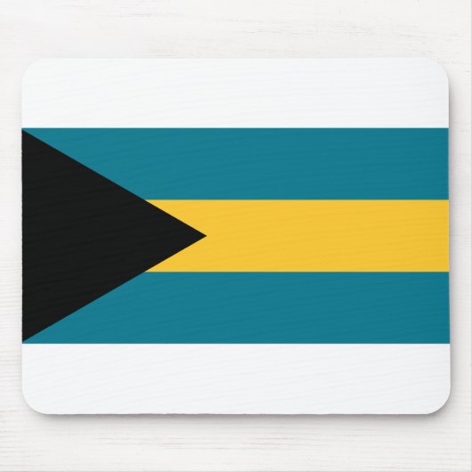 Bahamas-Flagge Mousepad (Vorne)