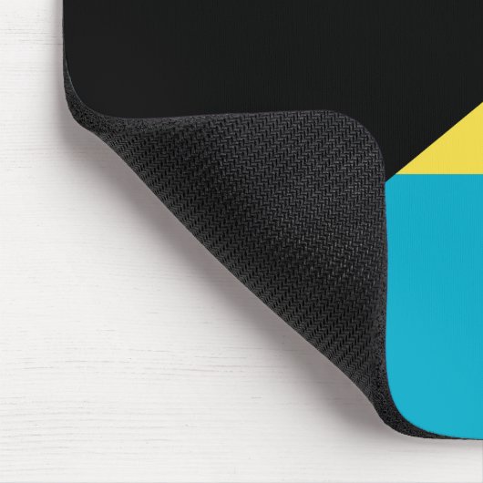 Bahamas-Flagge Mousepad (Ecke)