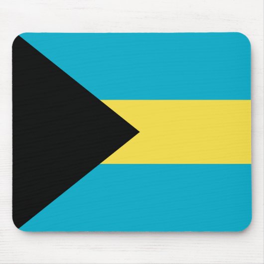 Bahamas-Flagge Mousepad (Vorne)